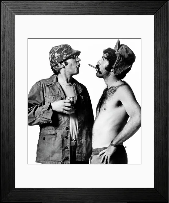 Framed Print : MASH, Donald Sutherland, Elliott Gould, 1970 TM and Copyright (c) 20th Century Fox Film Corp. All rights reserved. Courtesy: Everett Collection
