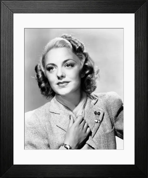 Framed Print : ETERNALLY YOURS, Virginia Field, 1939 Framed Print : ETERNALLY YOURS, Virginia Field, 1939