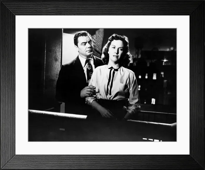 Framed Print : MARTY, from left, Ernest Borgnine, Betsy Blair, 1955 Framed Print : MARTY, from left, Ernest Borgnine, Betsy Blair, 1955