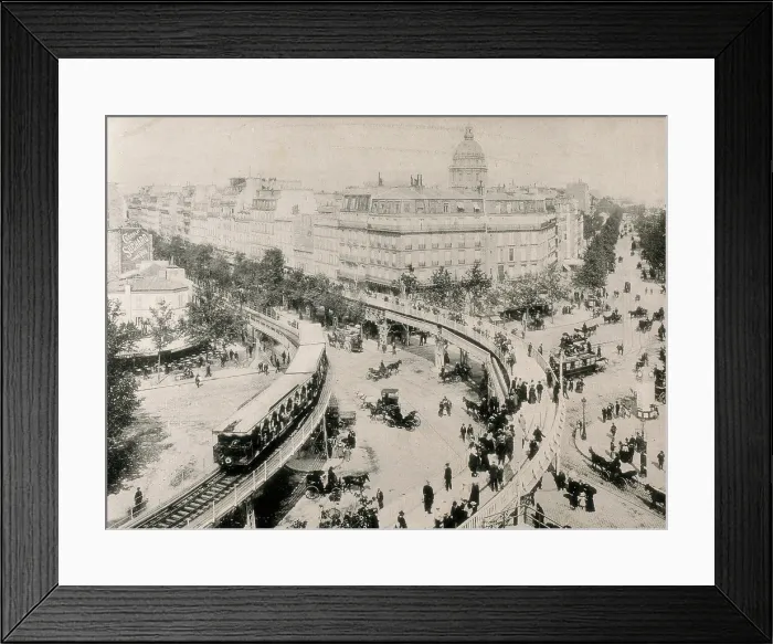 Framed Print : Paris Universal Exhibition (Exposition Universelle) of 1900