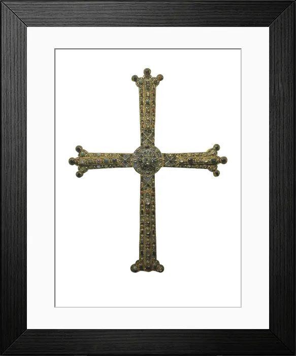 Framed Print : The Cross of Victory. 908. SPAIN. Oviedo. Cathedral