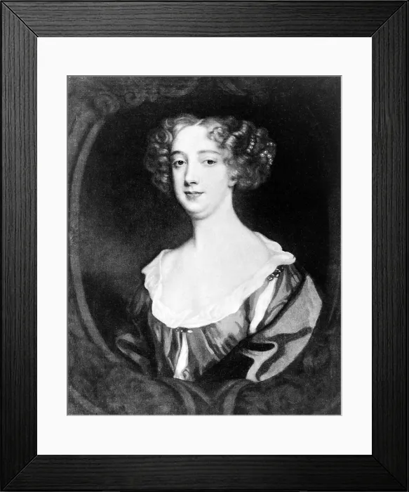 Framed Print : Aphra Behn (1640-1689), English novelist, playwright, and poet, the first known professional English female writer