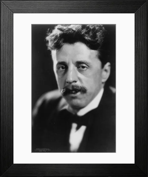 Framed Print : Arnold Bennett (1867-1931) versatile British writer, novelist, critic and playwright Framed Print : Arnold Bennett (1867-1931) versatile British writer, novelist, critic and playwright