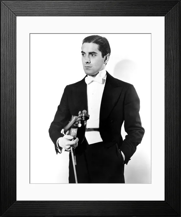 Framed Print : ALEXANDER'S RAGTIME BAND, Tyrone Power, 1938. TM & Copyright 20th Century Fox Film Corp. All rights reserved