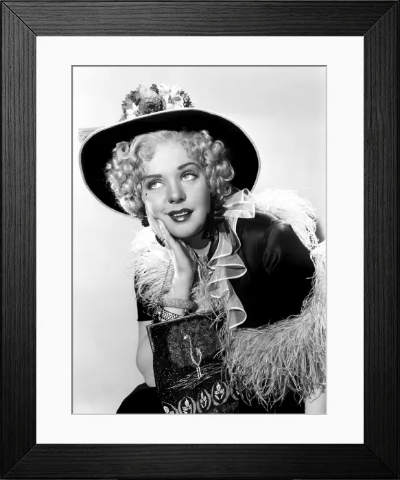 Framed Print : ALEXANDER'S RAGTIME BAND, Alice Faye, 1938, TM and Copyright (c)20th Century Fox Film Corp. All rights reserved