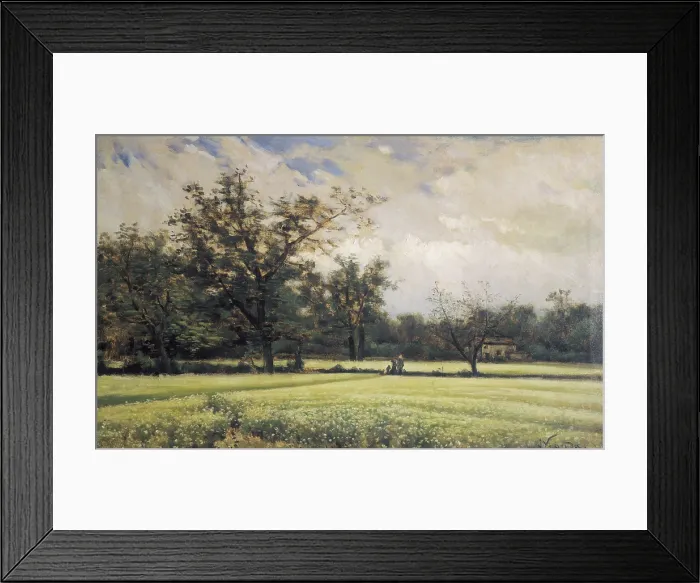 Framed Print : VAYREDA i VILA, Joaquim (1843-1894). Buckwheat in bloom. 2nd half 19th c. Realism. Oil on canvas. SPAIN. Monistrol de Montserrat. Museum of Montserrat. - P Framed Print : VAYREDA i VILA, Joaquim (1843-1894). Buckwheat in bloom. 2nd half 19th c. Realism. Oil on canvas. SPAIN. Monistrol de Montserrat. Museum of Montserrat. - P
