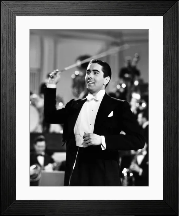 Framed Print : ALEXANDER'S RAGTIME BAND, Tyrone Power, 1938, TM & Copyright 20th Century Fox Film Corp. / courtesy Everett Collection