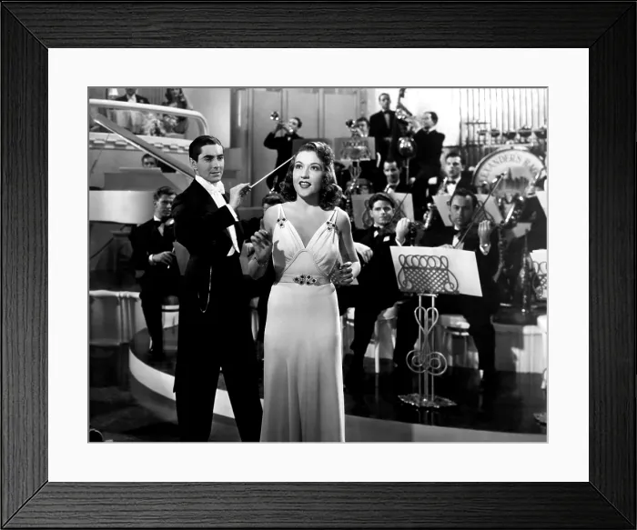 Framed Print : ALEXANDER'S RAGTIME BAND, Tyrone Power, Ethel Merman, 1938, TM and Copyright 20th Century-Fox Film Corp. All Rights Reserved