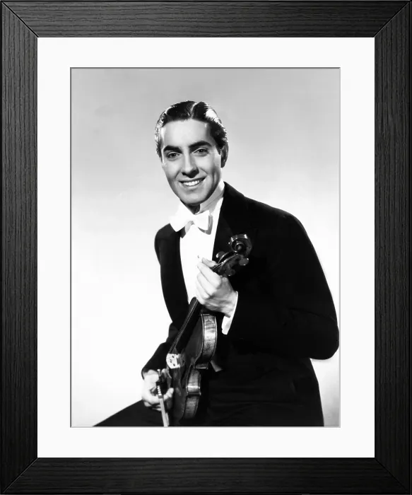 Framed Print : ALEXANDER'S RAGTIME BAND, Tyrone Power, 1938, TM & Copyright 20th Century Fox Film Corp. / courtesy Everett Collection