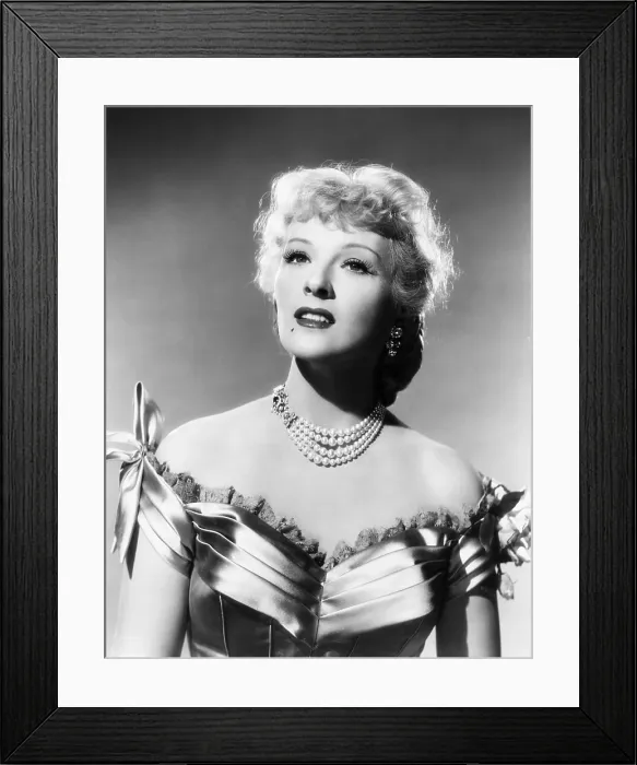 Framed Print : THE PLUNDERERS, Ilona Massey, 1948 Framed Print : THE PLUNDERERS, Ilona Massey, 1948