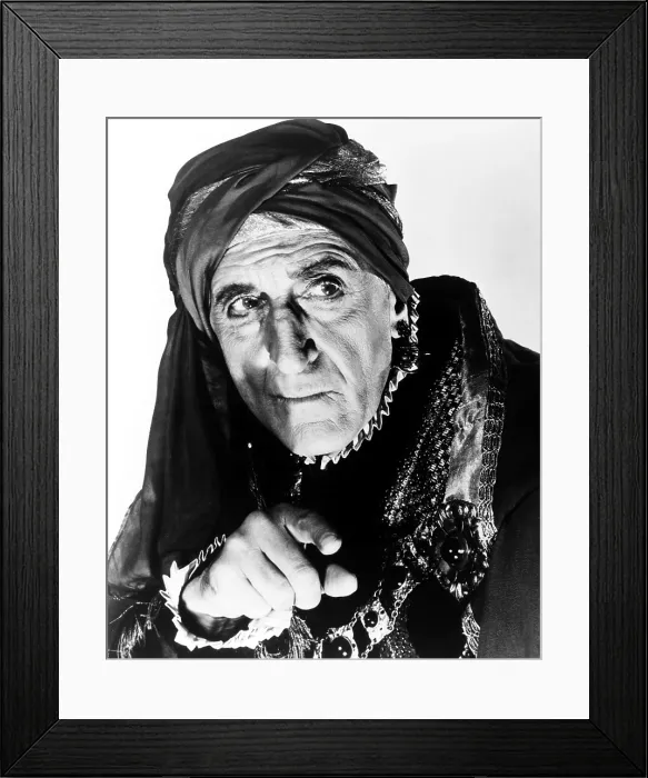 Framed Print : THE MAGIC SWORD, Basil Rathbone, 1962 Framed Print : THE MAGIC SWORD, Basil Rathbone, 1962