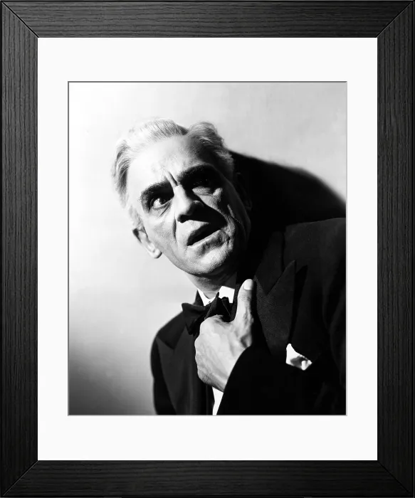 Framed Print : THE MAN THEY COULD NOT HANG, Boris Karloff, 1939 Framed Print : THE MAN THEY COULD NOT HANG, Boris Karloff, 1939