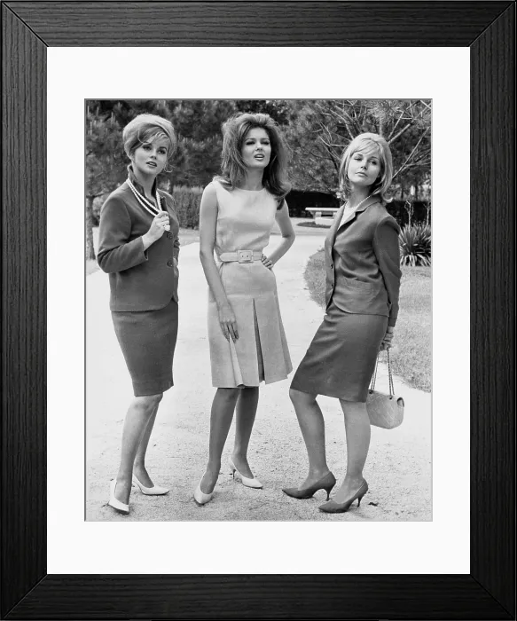 Framed Print : THE PLEASURE SEEKERS, from left, Ann-Margret, Pamela Tiffin, Carol Lynley, 1964, 20th Century Fox, TM & Copyright / Courtesy: Everett Collection