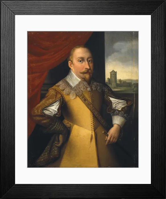 Framed Print : CREUSE, Auguste de (1806 - 1839). Gustavus Adolphus, King of Sweden (1594-1632). 1838. Oil on canvas. FRANCE. Versailles. National Museum of Versailles Framed Print : CREUSE, Auguste de (1806 - 1839). Gustavus Adolphus, King of Sweden (1594-1632). 1838. Oil on canvas. FRANCE. Versailles. National Museum of Versailles