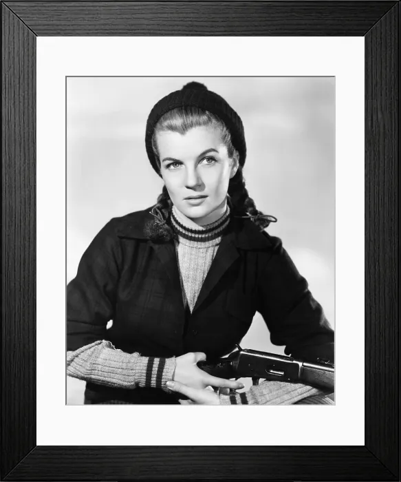 Framed Print : THE FAR COUNTRY, Corinne Calvet, 1954