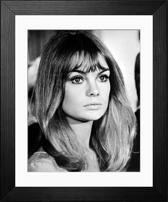 Framed Print : PRIVILEGE, Jean Shrimpton, 1967