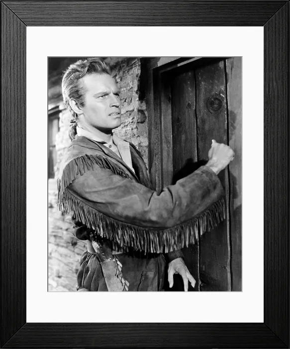 Framed Print : THE PRESIDENT'S LADY, Charlton Heston, 1953, TM & Copyright 20th Century Fox Film Corp. / courtesy Everett Collection