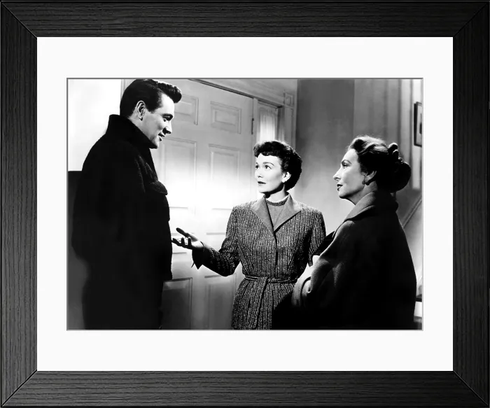 Framed Print : ALL THAT HEAVEN ALLOWS, Rock Hudson, Jane Wyman, Agnes Moorehead, 1955