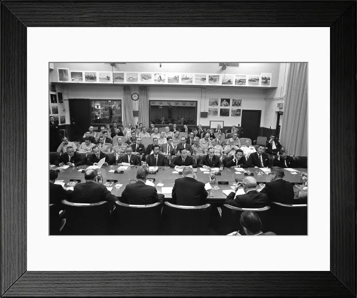 Framed Print : South Vietnamese military and civilian participants at the 1966 Honolulu Conference on the Vietnam War Framed Print : South Vietnamese military and civilian participants at the 1966 Honolulu Conference on the Vietnam War