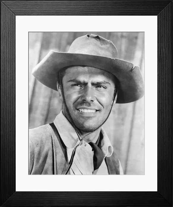 Framed Print : THE PLUNDERERS, John Saxon, 1960