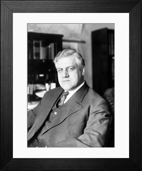 Framed Print : A. Mitchell Palmer, Attorney General of the United States under President Woodrow Wilson, ca. 1920 Framed Print : A. Mitchell Palmer, Attorney General of the United States under President Woodrow Wilson, ca. 1920