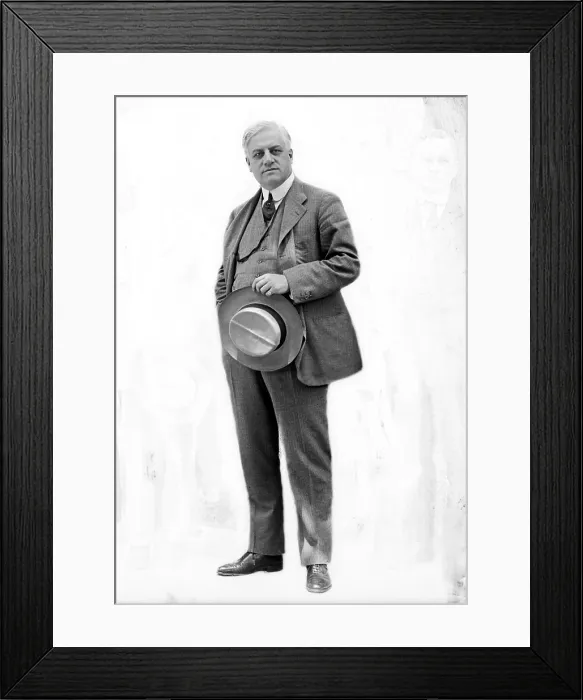 Framed Print : A. Mitchell Palmer, Alien Property Custodian of the United States under President Woodrow Wilson, ca. 1918