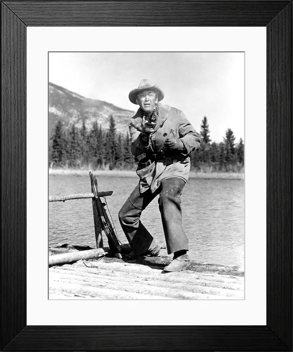 Framed Print : THE FAR COUNTRY, James Stewart, 1954 Framed Print : THE FAR COUNTRY, James Stewart, 1954