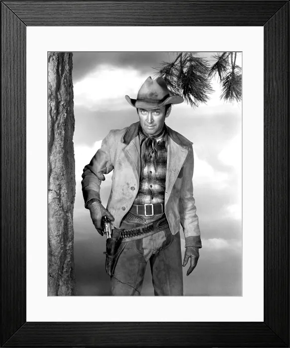 Framed Print : THE FAR COUNTRY, James Stewart, 1954
