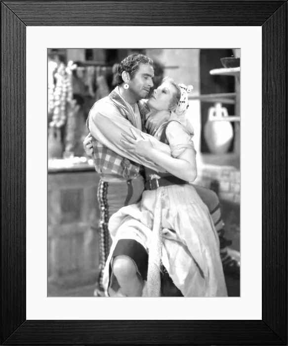 Framed Print : THE PRIVATE LIFE OF DON JUAN, from left: Douglas Fairbanks, Binnie Barnes, 1934 Framed Print : THE PRIVATE LIFE OF DON JUAN, from left: Douglas Fairbanks, Binnie Barnes, 1934