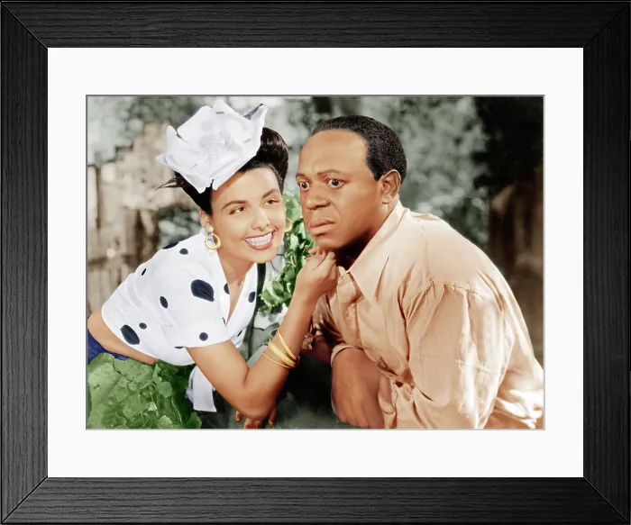 Framed Print : CABIN IN THE SKY, from left: Lena Horne, Eddie Rochester Anderson, 1943