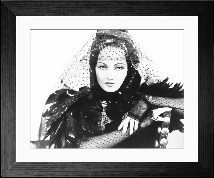 Framed Print : THE PRIVATE LIFE OF DON JUAN, Merle Oberon, 1934
