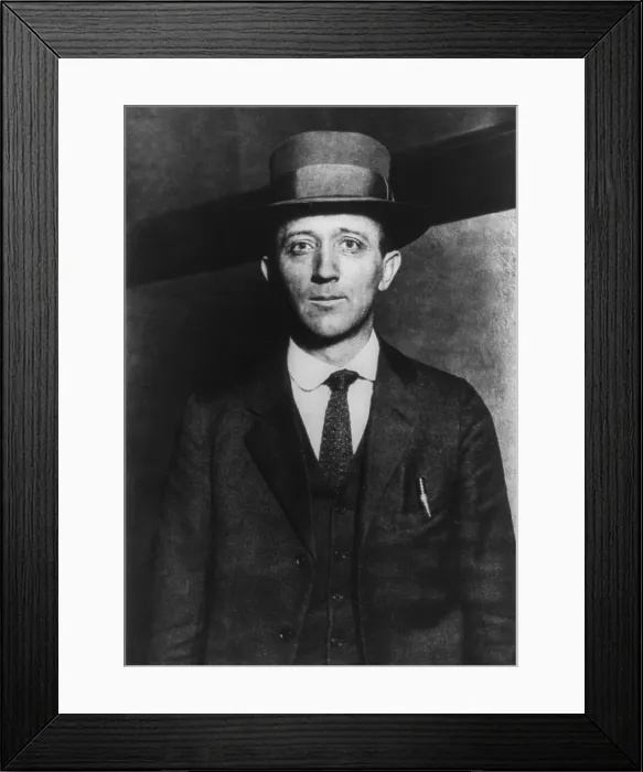 Framed Print : William Zebulon Foster (1881-1961), a radical American labor organizer associated with the Industrial Workers of the World, the American Socialist and Communist Parties