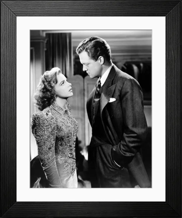 Framed Print : PRESENTING LILY MARS, from left: Judy Garland, Van Heflin, 1943