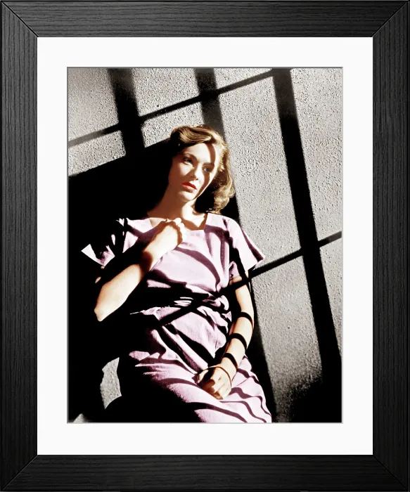 Framed Print : CAGED, Eleanor Parker, 1950