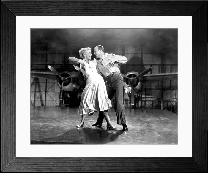 Framed Print : LET'S DANCE, Betty Hutton, Fred Astaire, 1950