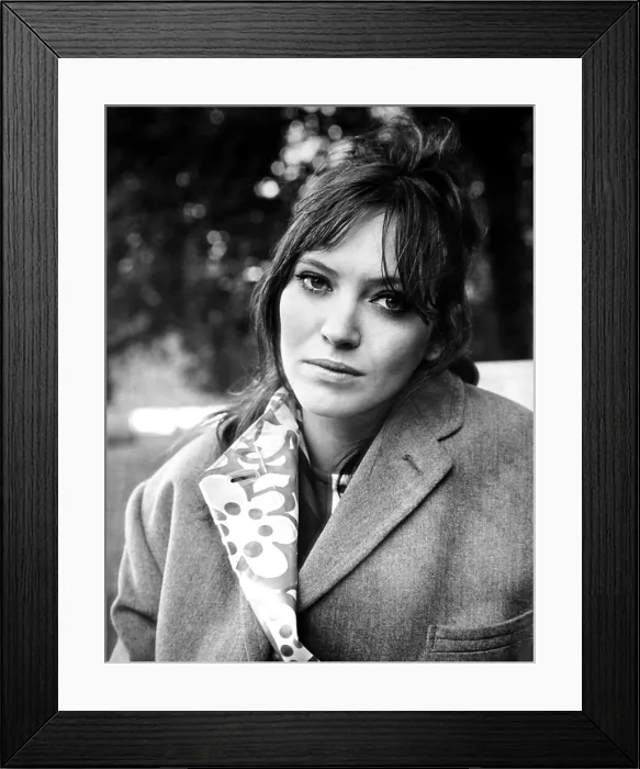Framed Print : LAUGHTER IN THE DARK, Anna Karina, 1969 Framed Print : LAUGHTER IN THE DARK, Anna Karina, 1969