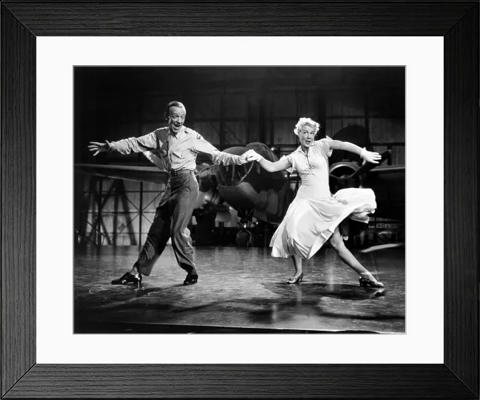 Framed Print : LET'S DANCE, from left, Fred Astaire, Betty Hutton, 1950 Framed Print : LET'S DANCE, from left, Fred Astaire, Betty Hutton, 1950