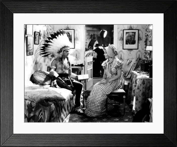 Framed Print : LADY KILLER, James Cagney, Margaret Lindsay, 1933, in a movie set dressing room Framed Print : LADY KILLER, James Cagney, Margaret Lindsay, 1933, in a movie set dressing room
