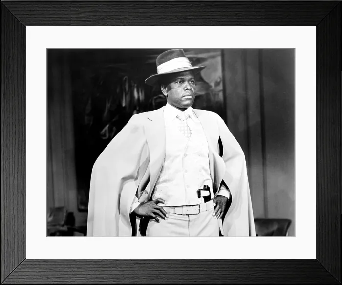 Framed Print : LET'S DO IT AGAIN, Sidney Poitier, 1975
