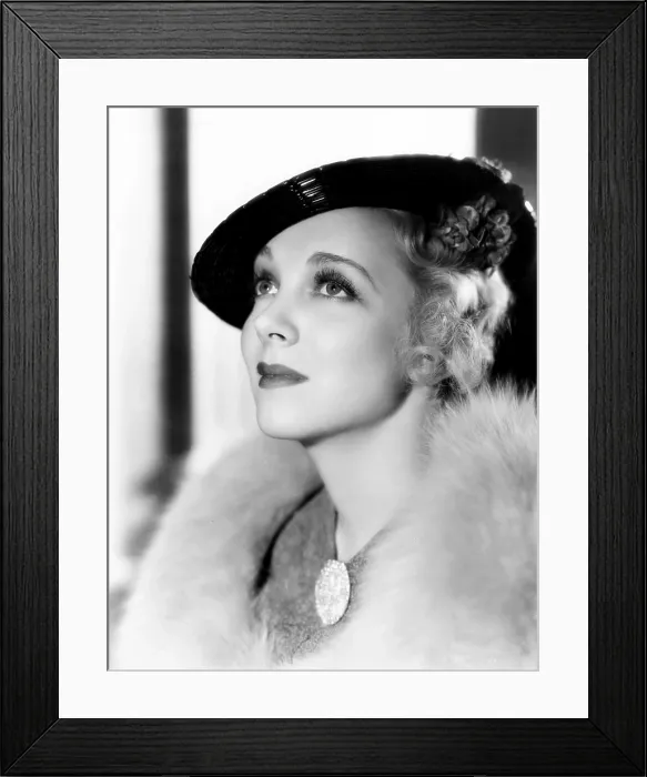 Framed Print : LET EM HAVE IT, Virginia Bruce 1935 Framed Print : LET EM HAVE IT, Virginia Bruce 1935