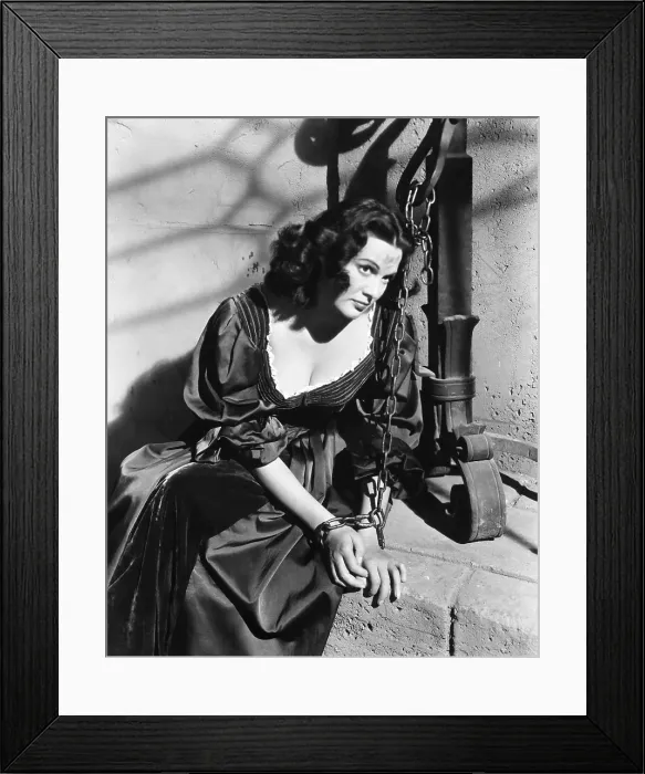 Framed Print : LADY IN THE IRON MASK, Patricia Medina, 1952 Framed Print : LADY IN THE IRON MASK, Patricia Medina, 1952