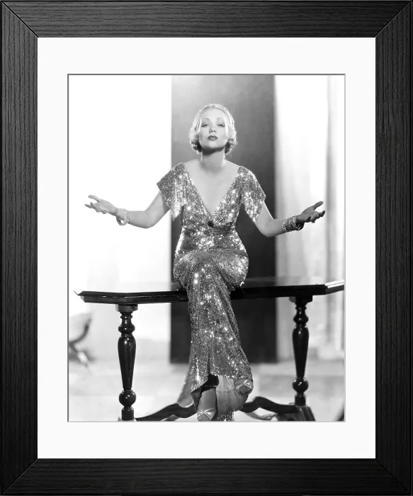 Framed Print : LET'S FALL IN LOVE, Ann Sothern (in a gown by Robert Kalloch), 1933 Framed Print : LET'S FALL IN LOVE, Ann Sothern (in a gown by Robert Kalloch), 1933