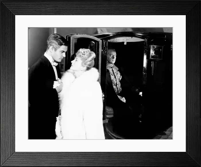 Framed Print : LETTER FROM AN UNKNOWN WOMAN, Louis Jourdan, Joan Fontaine, Marcel Journet, 1948 Framed Print : LETTER FROM AN UNKNOWN WOMAN, Louis Jourdan, Joan Fontaine, Marcel Journet, 1948
