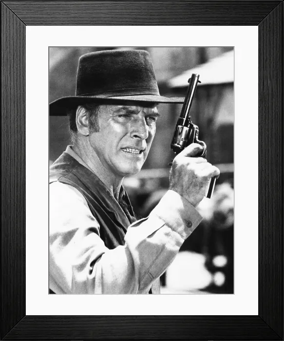 Framed Print : LAWMAN, Burt Lancaster, 1971 Framed Print : LAWMAN, Burt Lancaster, 1971