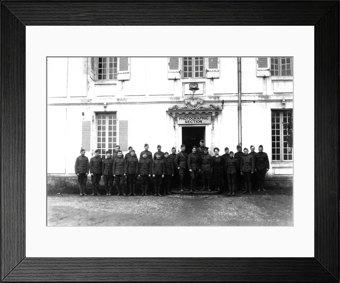 Framed Print : Major Edward Steichen commanded the photographic division of the American Expeditionary Forces during World War I