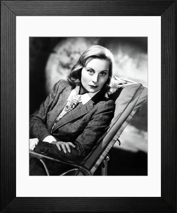 Framed Print : THE FALLEN IDOL, (aka THE LOST ILLUSION), Michele Morgan, 1948 Framed Print : THE FALLEN IDOL, (aka THE LOST ILLUSION), Michele Morgan, 1948