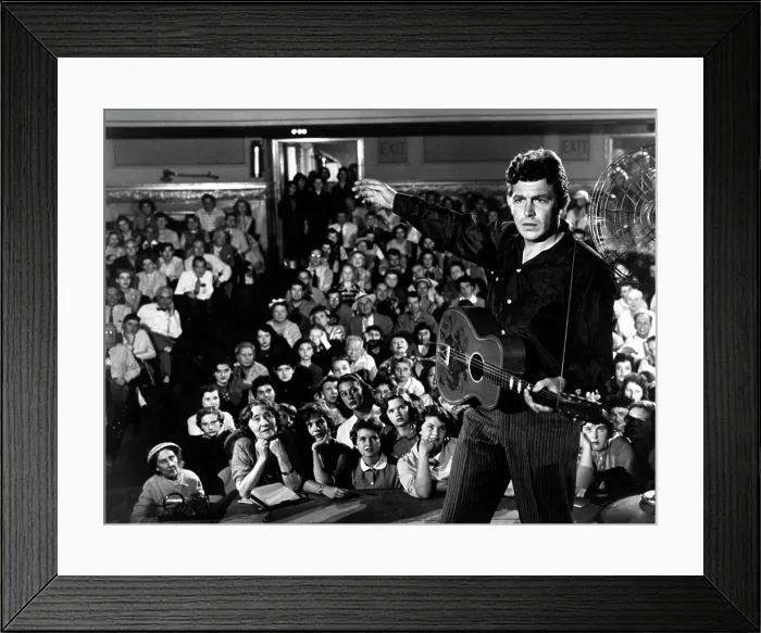 Framed Print : A FACE IN THE CROWD, Andy Griffith, 1957