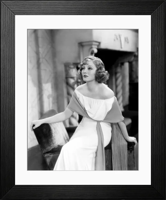 Framed Print : FAITHLESS, Tallulah Bankhead, in a gown by Adrian, 1932 Framed Print : FAITHLESS, Tallulah Bankhead, in a gown by Adrian, 1932