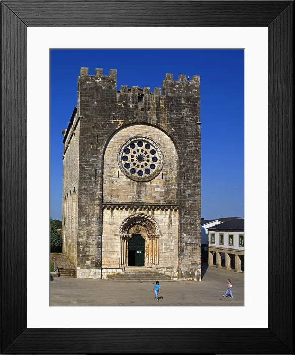 Framed Print : SPAIN. Portomarin. San Juan Romanesque church, Portomarin. Romanesque art. - Lucas Vallecillos / Iberfoto / Everett Collection (334573)**US SALES ONLY** Framed Print : SPAIN. Portomarin. San Juan Romanesque church, Portomarin. Romanesque art. - Lucas Vallecillos / Iberfoto / Everett Collection (334573)**US SALES ONLY**