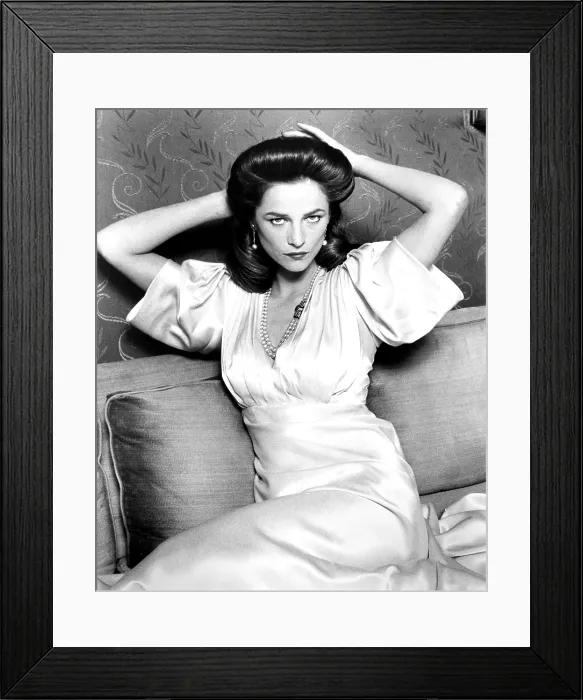 Framed Print : FAREWELL MY LOVELY, Charlotte Rampling, 1975